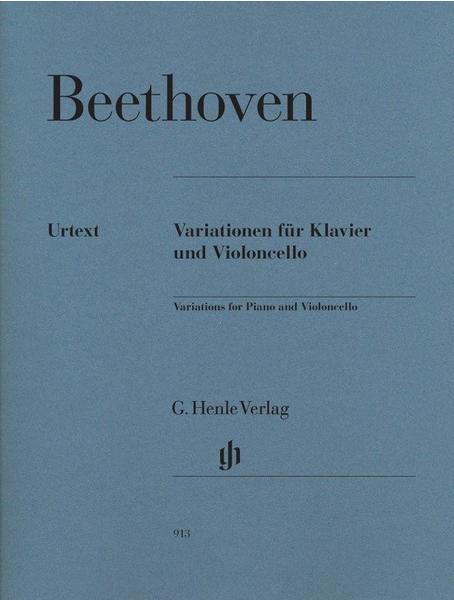 Henle Verlag Ludwig van Beethoven - Variationen für Klavier und Violoncello