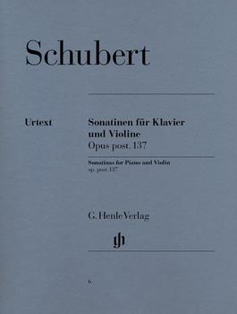 Henle Verlag Franz Schubert - Violinsonatinen op. post. 137