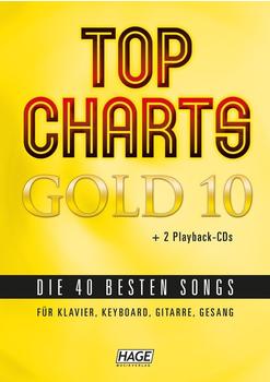 Hage Musikverlag Top Charts Gold 10 (mit 2 CDs)