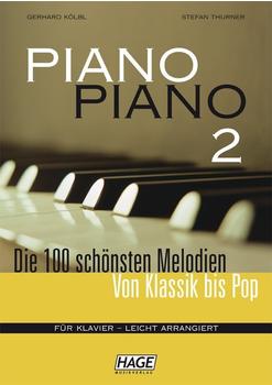 Hage Musikverlag Piano Piano 2 leicht