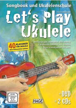 Hage Musikverlag Let's Play Ukulele (mit 2 CDs und DVD)