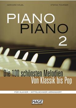 Hage Musikverlag Piano Piano 2 mittelschwer