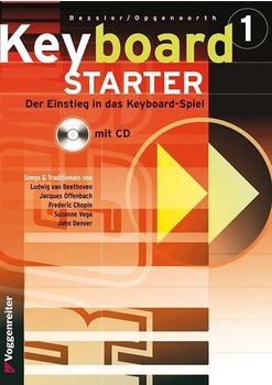 Voggenreiter Keyboard Starter 1 von Bessler/Opgenoorth