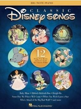 Hal Leonard Classic Disney Songs - Big Note Piano