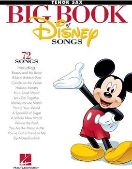 Hal Leonard The Big Book of Disney Songs (Tenor Saxophon)
