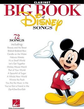 Hal Leonard The Big Book of Disney Songs (Klarinette)
