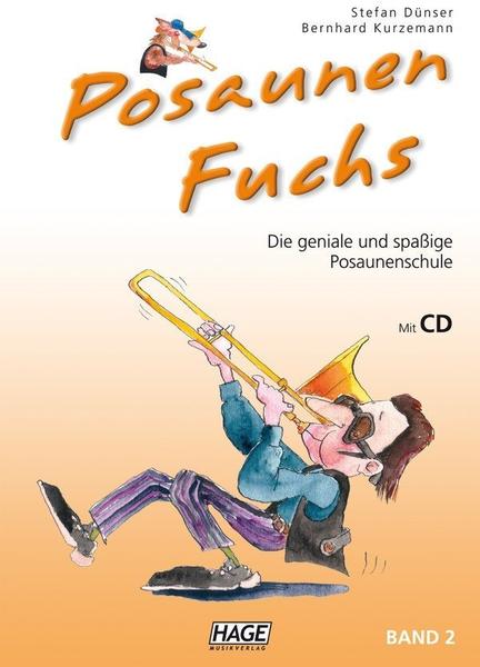 Hage Musikverlag Posaunen Fuchs Band 2 (mit CD)