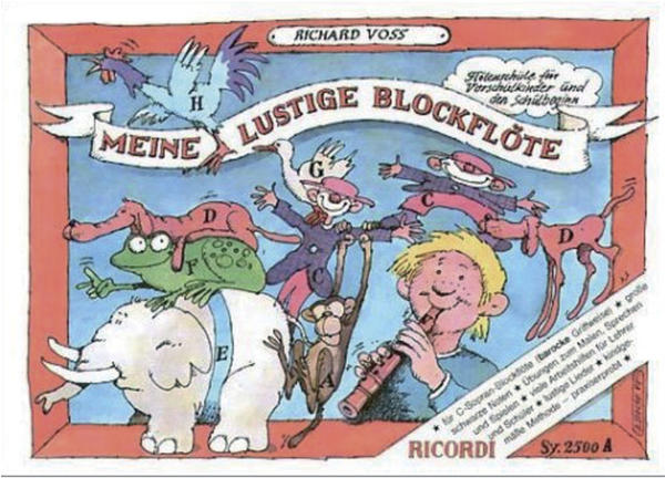 Editions Ricordi Meine Lustige Blockflöte Band 1 (barocke Griffweise)