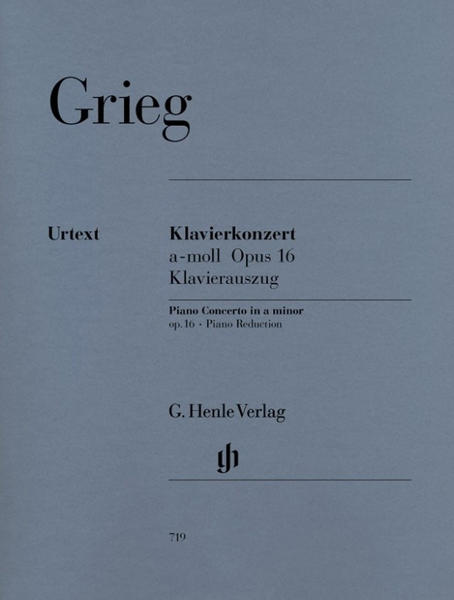 Henle Verlag Edvard Grieg Klavierkonzert a-moll op. 16