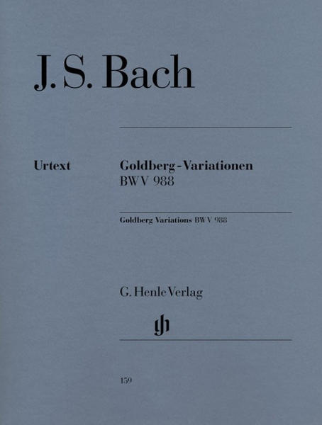 Henle Verlag Johann Sebastian Bach Goldberg-Variationen BWV 988
