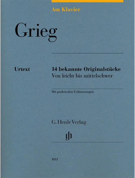 Henle Verlag Edvard Grieg Am Klavier - 15 bekannte Originalstücke
