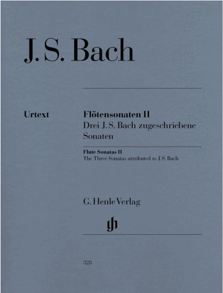Henle Verlag Johann Sebastian Bach Flötensonaten, Band II (Drei J. S. Bach zugeschriebene Sonaten)