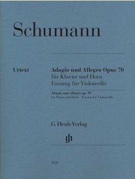 Henle Verlag Robert Schumann Adagio und Allegro op. 70 für Klavier und Horn