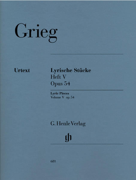 Henle Verlag Edvard Grieg Lyrische Stücke Heft V, op. 54
