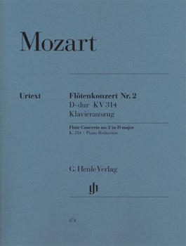 Henle Verlag Wolfgang Amadeus Mozart Flötenkonzert Nr. 2 D-dur KV 314