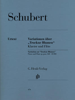 Henle Verlag Franz Schubert Variationen über "Trockne Blumen" e-moll op. post. 160 D 802