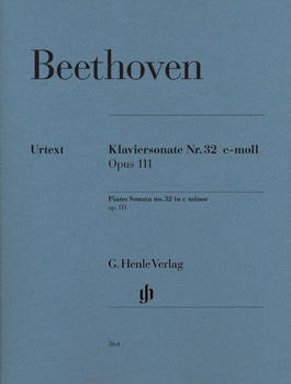 Henle Verlag Ludwig van Beethoven Klaviersonate Nr. 32 c-moll op. 111