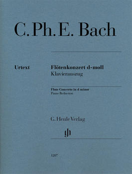Henle Verlag Carl Philipp Emanuel Bach Flötenkonzert d-moll