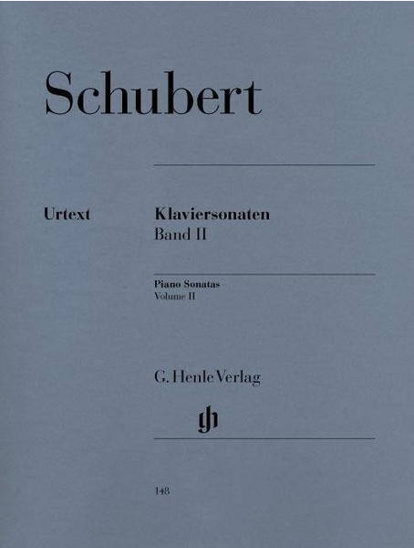 Henle Verlag Franz Schubert Klaviersonaten, Band II