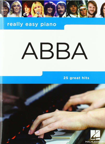 Music Sales Really Easy Piano Abba Pf