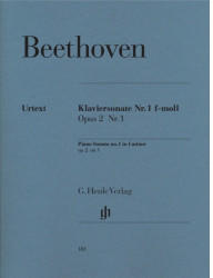 Henle Verlag Ludwig van Beethoven Klaviersonate Nr. 1 f-moll op. 2 Nr. 1