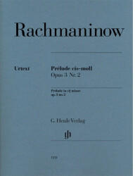 Henle Verlag Sergej Rachmaninow Prélude cis-moll op. 3 Nr. 2