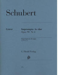 Henle Verlag Franz Schubert Impromptu As-dur op. 90 Nr. 4 D 899