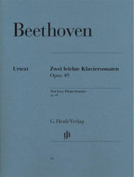 Henle Verlag Ludwig van Beethoven Zwei Leichte Klaviersonaten g-moll Nr. 19 und G-dur Nr. 20 op. 49
