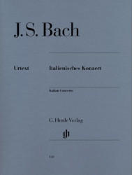 Henle Verlag Johann Sebastian Bach Italienisches Konzert BWV 971