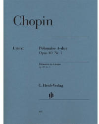 Henle Verlag Frédéric Chopin Polonaise A-dur op. 40 Nr. 1 (Militaire)