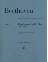 Henle Verlag Ludwig van Beethoven Klaviersonate Nr. 30 E-dur op. 109