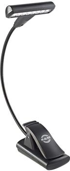 K & M T-Model LED FlexLight Notenpultleuchte schwarz (12247-000-55)