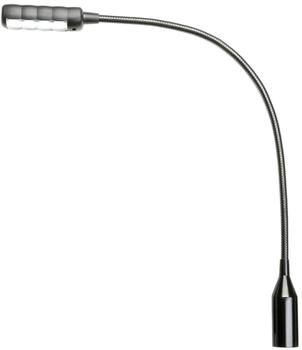 Adam Hall SLED 1 Ultra Schwanenhalsleuchte mit 3-pol XLR und 4 COB LEDs (SLED1ULTRAXLR3)