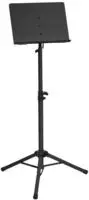 Dimavery Orchester-Notenpult OP-1 sw schwarz h&ouml;henverstellbar 60-125 cm Stahl