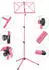 Classic Cantabile 100 Notenständer Medium Pink