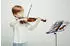 Classic Cantabile 100 Notenständer Medium Blau