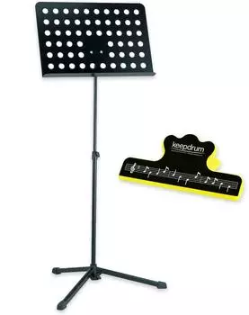 König & Meyer K-M Notenpult 12179 Orchester Notenständer mit Notenklammer
