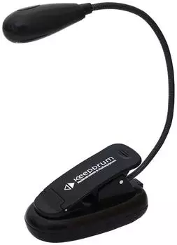 Keepdrum Notenpultleuchte LED-Lampe Schwanenhals