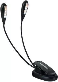 Showlite Bright Light 8 Plus Akku LED-Notenpultleuchte