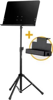 Classic Cantabile Orchesterpult Deluxe Set inkl. Ablagebox