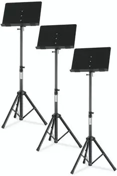 Classic Cantabile OST-350 2-in-1 Notenpult 3x Set