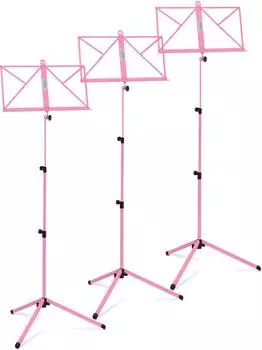 Classic Cantabile 100 Notenständer Medium Pink 3er Set