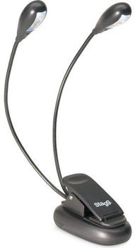 Stagg Music Clip on double LED lamp