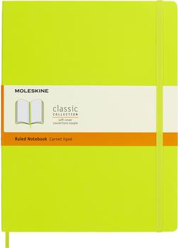 Moleskine XL 19x25cm liniert Softcover limettengr&uuml;n