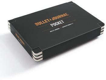 Leuchtturm1917 1917 Bullet Journal Notizbuch Pocket Schwarz 3er Pack