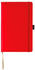 Lediberg Notizbuch Tucson ca. DIN A5 kariert hellrot Hardcover 240 Seiten St.