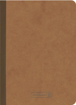 Brunnen Notizbuch FACT!plus DIN A6 liniert hellbraun Softcover 192 Seiten St.