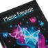 Goldbuch Freundebuch Schmetterling ca. DIN A5 liniert mehrfarbig Softcover 88 Seiten St.