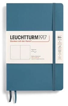 Leuchtturm1917 1917 Notizbuch Paperback Softcover B6+ Stone Blue blanko