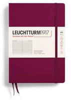 Leuchtturm1917 Notizbuch Medium, 359691, Port Red, A5, Hardcover, aus...